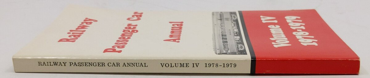 Railway Passenger Car Annual, Volume 4: 1978-1979 Paperback Book VG