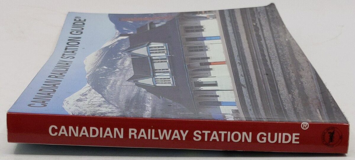 Canadian Railway Station Guide Paperback Book By Bruce Ballantyne VG