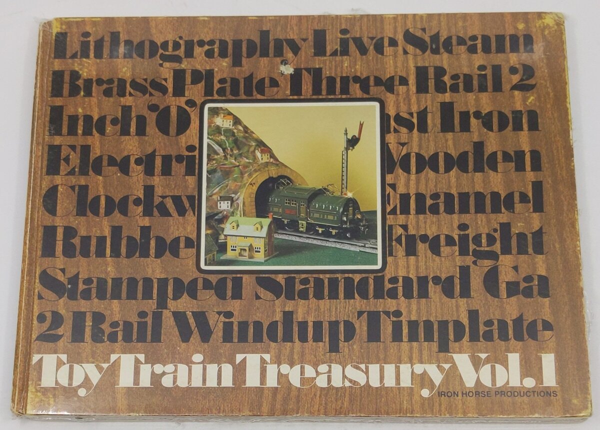 Toy Train Treasury - Vol. 1 Hardcover Book By Frank C. Hare, James J.Burke Jr. VG
