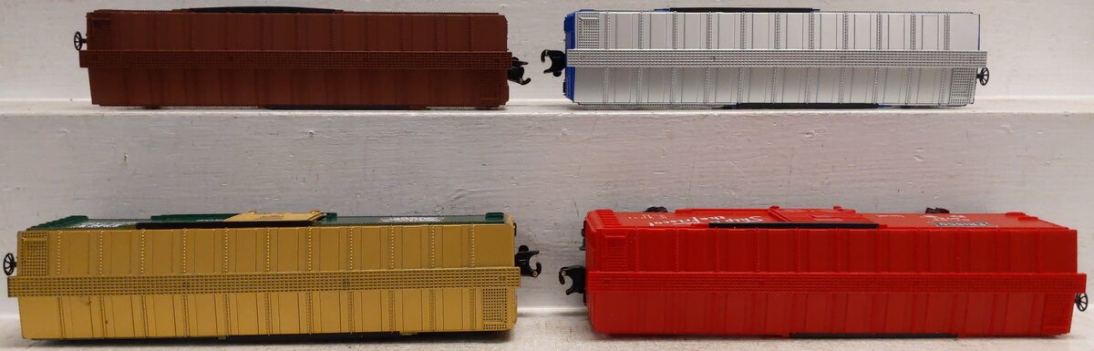 Lionel O Assorted Freight Cars: 9757, 7802, 9751, 9724 [4] EX/Box