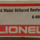 Lionel 6-9860 O Gauge Gold Medal Flour Billboard Reefer Car EX/Box
