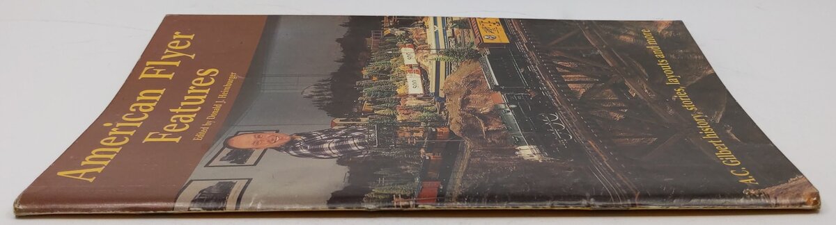 American Flyer Features Paperback Book By A. C. Gilbert, Donald J. Heimburger VG