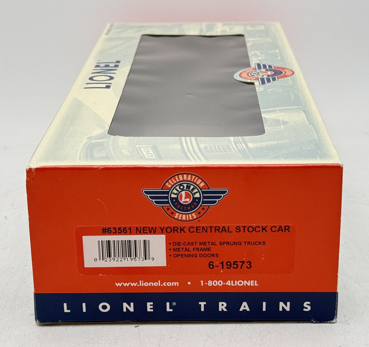 Lionel 6-19573 O PWC New York Central Stock Car #63561