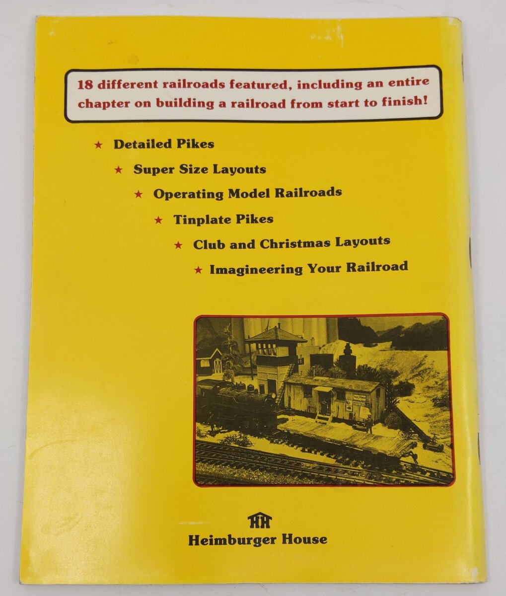 Building and Operating Model Railroads Paperback Book By Donald James Heimburger VG