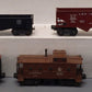 Lionel Vintage O Freight Cars: 25000, 6257, 6457, 64173, 6462 [5] VG
