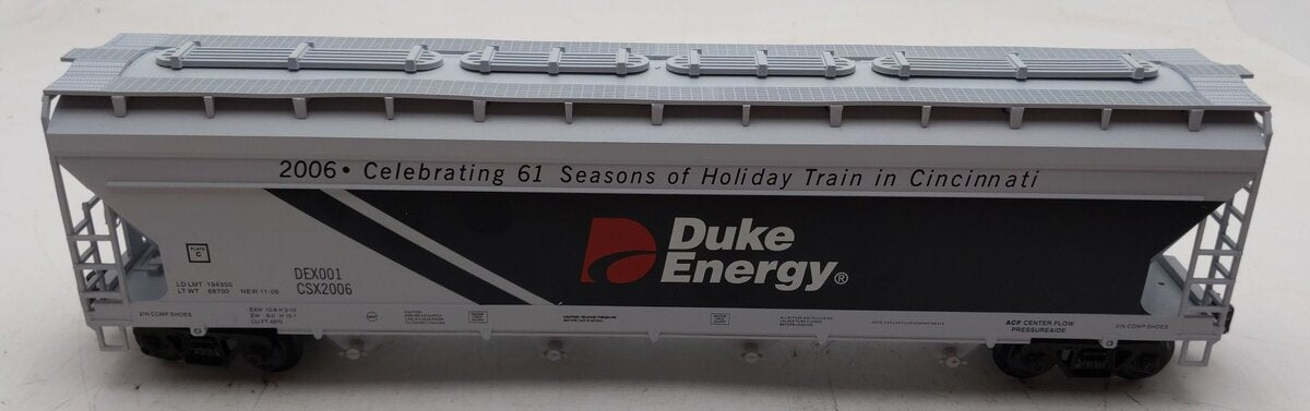 Weaver O Duke Energy CSX 4-Bay Center flow Hopper #2006 LN/Box