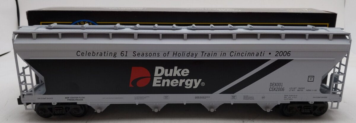 Weaver O Duke Energy CSX 4-Bay Center flow Hopper #2006 LN/Box