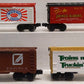 Lionel O Assorted Freight Box Cars: 7803, 7702, 7703, 9452 [4] EX/Box