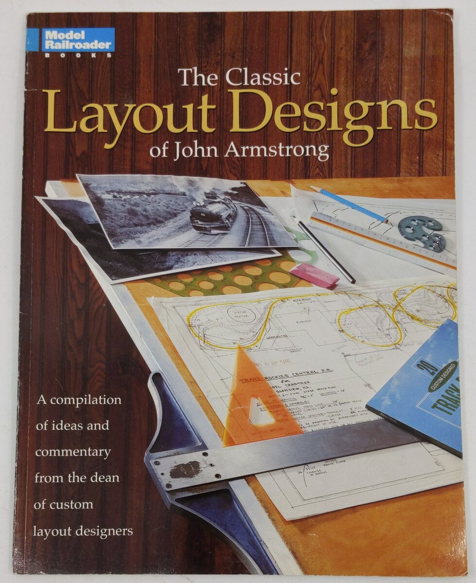 The Classic Layout Designs of John Armstrong Paperback Book VG