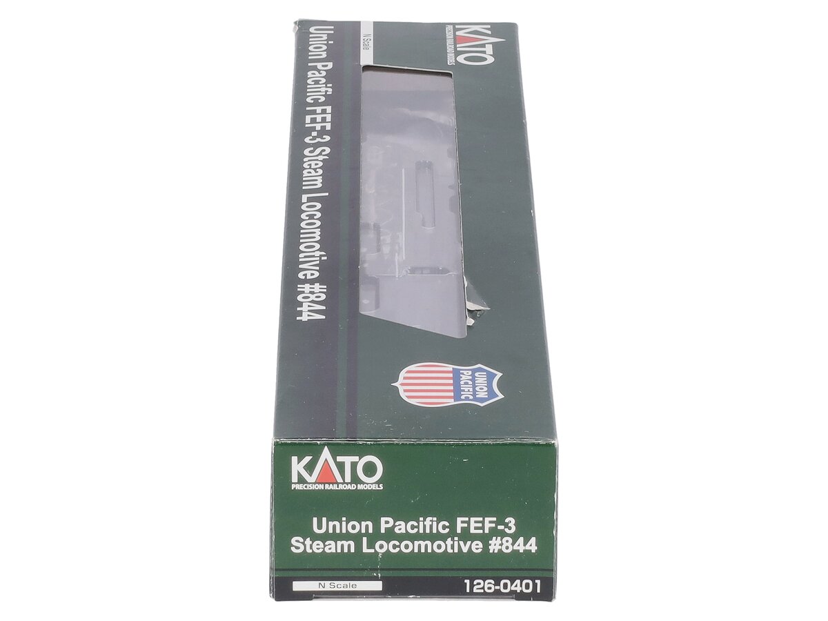 Kato 126-0401 N Union Pacific FEF-3 4-8-4 Steam Locomotive #844 - DC LN/Box