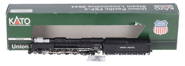 Kato 126-0401 N Union Pacific FEF-3 4-8-4 Steam Locomotive #844 w