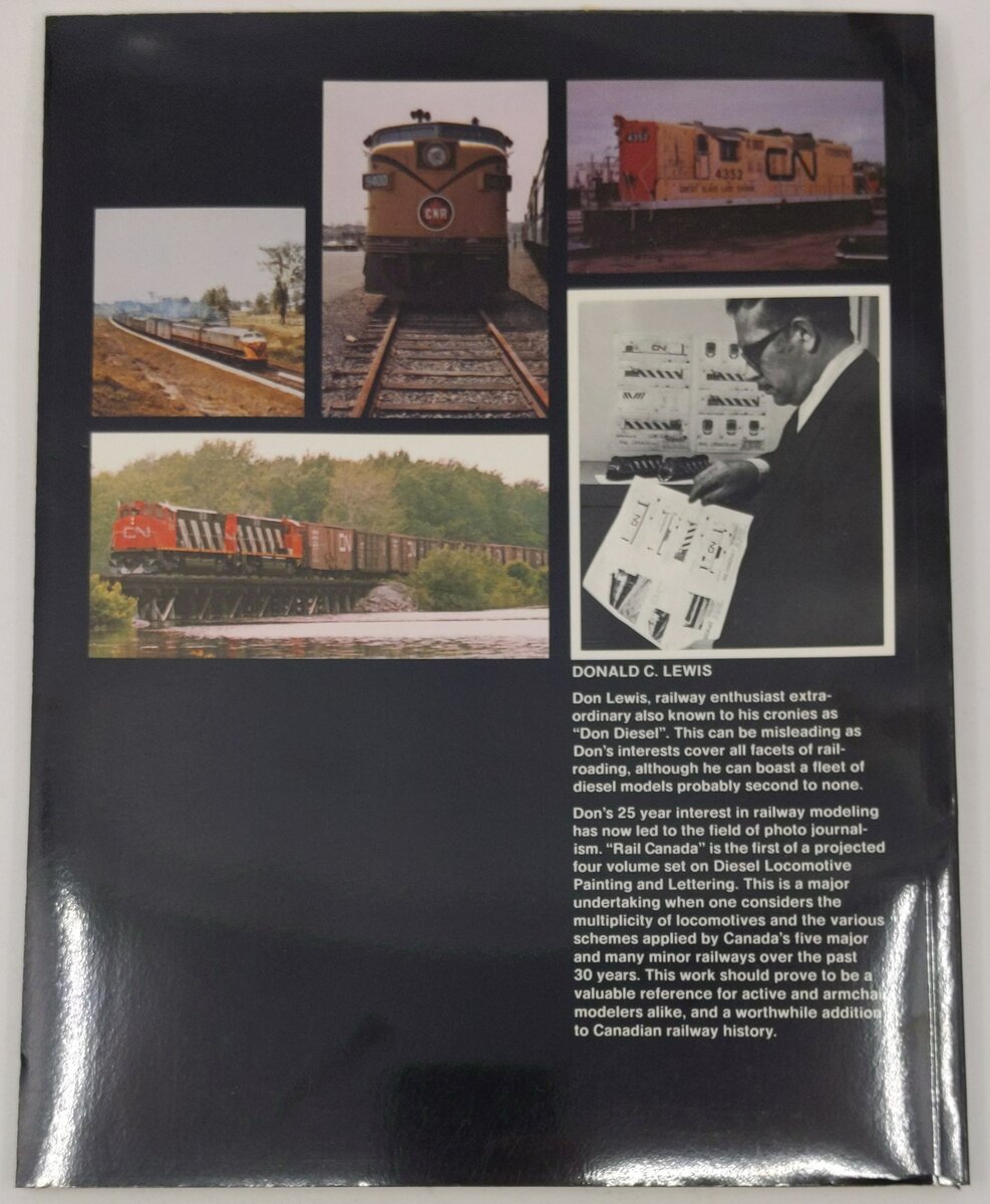 Rail Canada Vol.1 Paperback Book By Donald C. Lewis EX