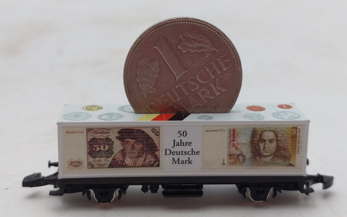 Marklin Mini-Club Z International Toy Fair '98 Deutsche Mark 50th