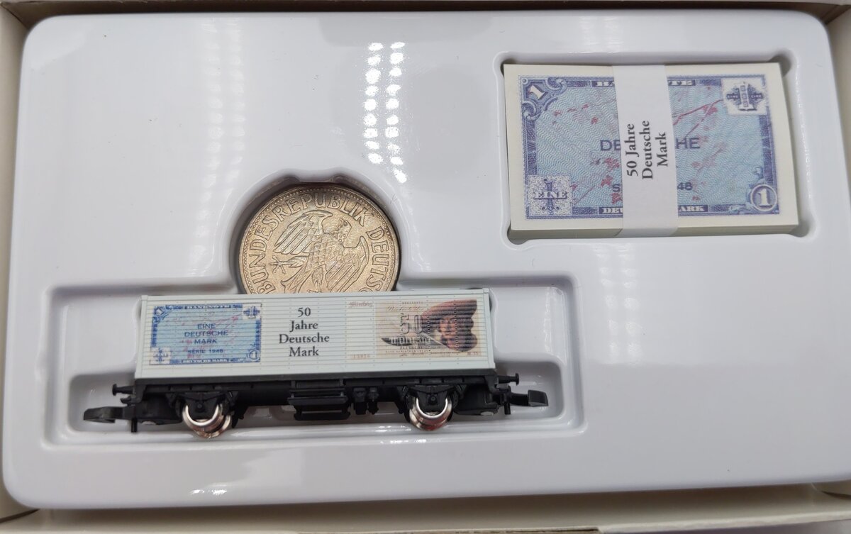 メルクリン mini-club 国際トイフェア'98 ドイツマルク50周年記念 Marklin Mini-Club Z International Toy Fair '98 Deutsche Mark 50th