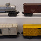 Lionel Vintage O Freight Cars: 6465, 159000, 3482, 6656 [4] VG