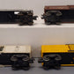 Lionel Vintage O Freight Cars: 6465, 159000, 3482, 6656 [4] VG
