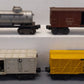 Lionel Vintage O Freight Cars: 6465, 159000, 3482, 6656 [4] VG
