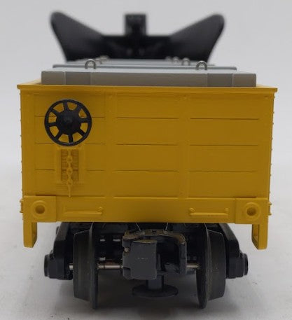 MTH 30-7218 O Gauge Pennsylvania Heavy Duty Snowplow with Illuminated Headlight LN/Box