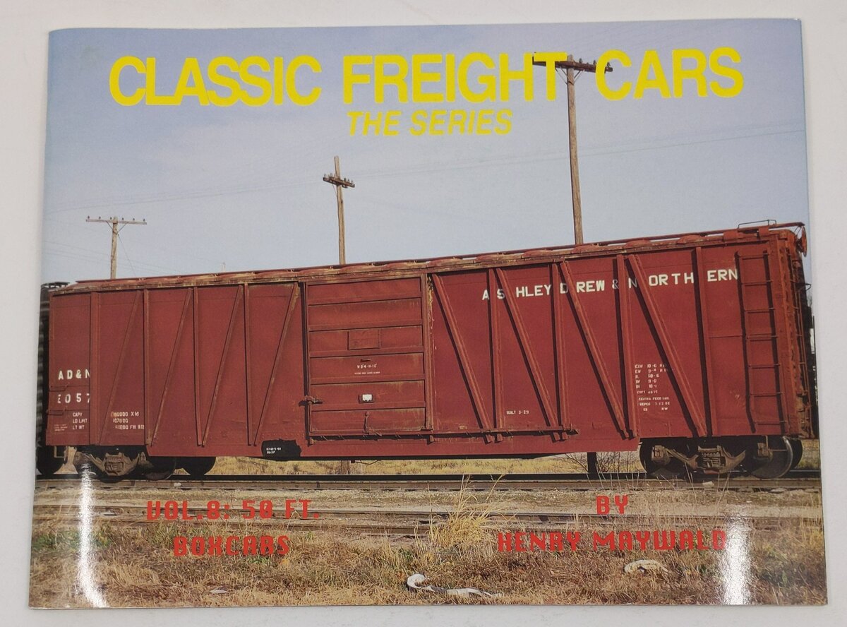 Classic Freight Cars, Vol.8 Paperback Book By Henry Maywald EX