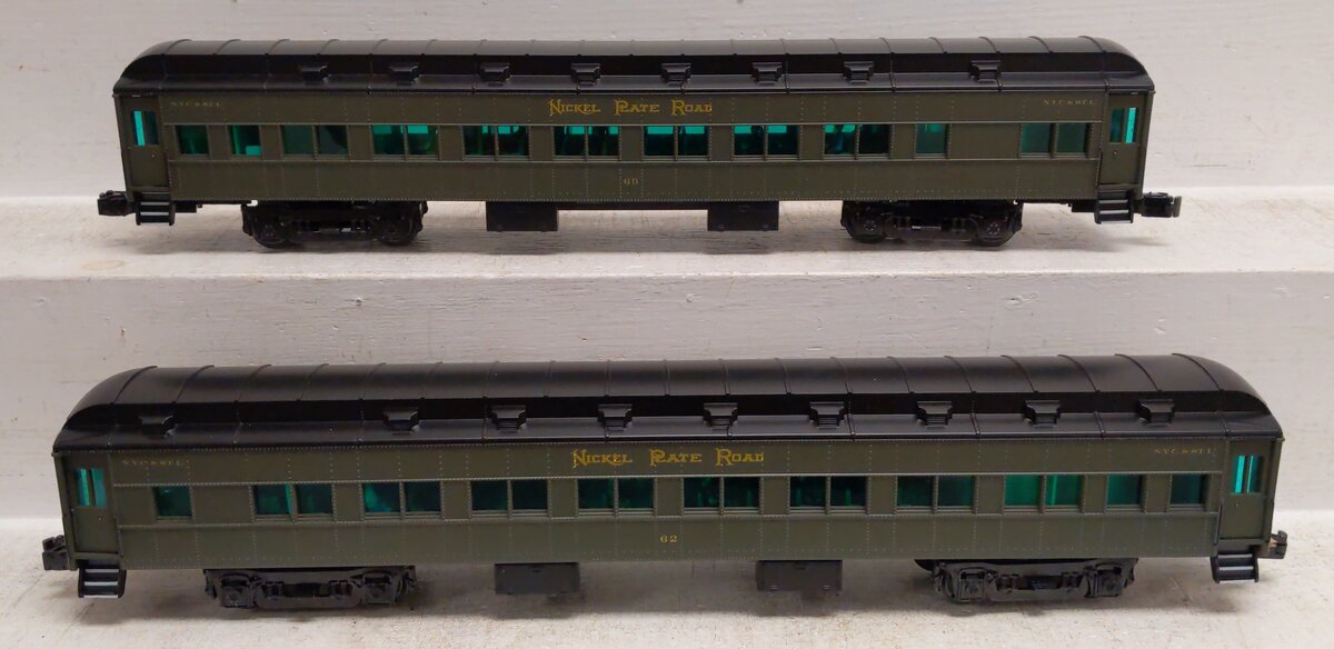 Lionel 6-84205 O Nickel Plate Road 18'' Heavyweight Coach (Pack of 2) #1
