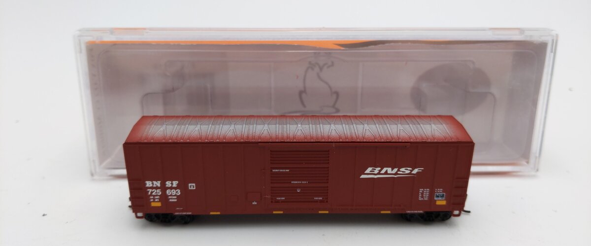 Fox Valley Models 8019-2 N Scale BNSF FMC 5347 SD Boxcar #725693 LN/Box