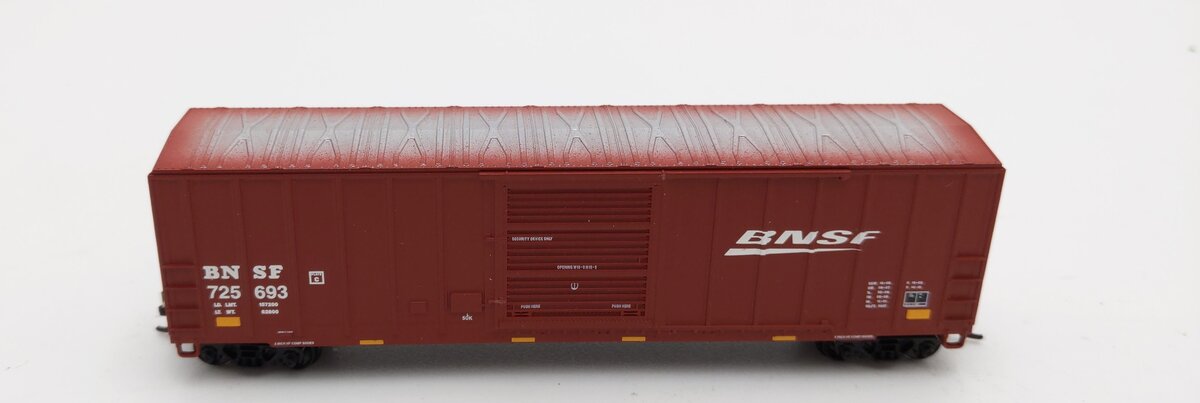Fox Valley Models 8019-2 N Scale BNSF FMC 5347 SD Boxcar #725693 LN/Box