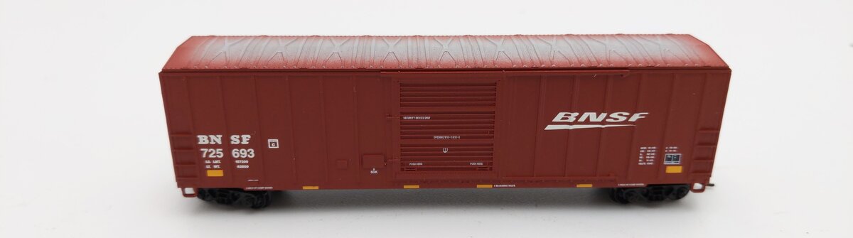 Fox Valley Models 8019-2 N Scale BNSF FMC 5347 SD Boxcar #725693 LN/Box