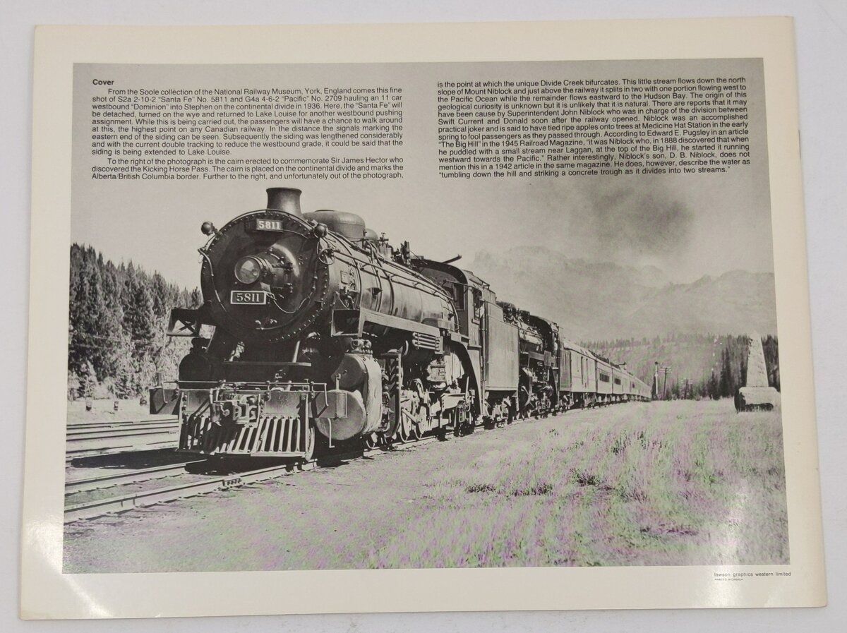 Canadian Pacific in the Rockies Vol.7 Paperback Book By Donald M. Bain EX