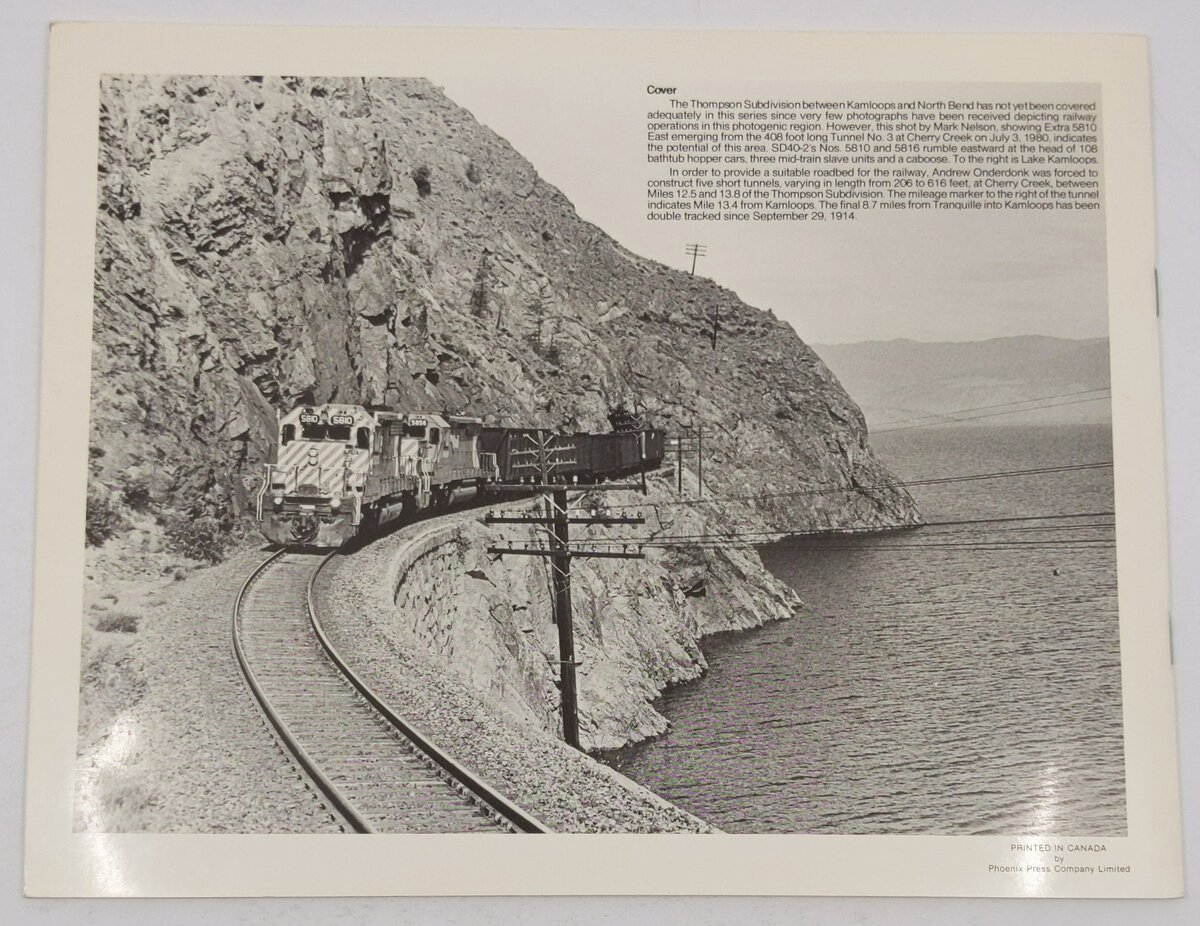 Canadian Pacific in the Rockies Vol.8 Paperback Book By D. M. Bain EX