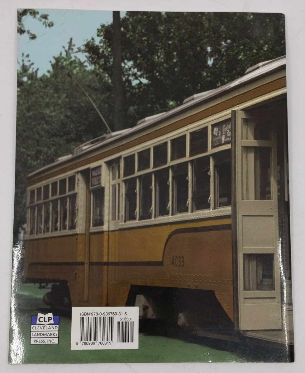 The Peter Witt Streetcars of Cleveland Paperback Book By James A. Toman EX