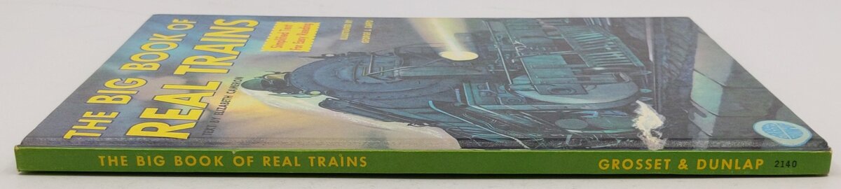 The Big Book of Real Trains Hardcover Book By Elizabeth Cameron EX