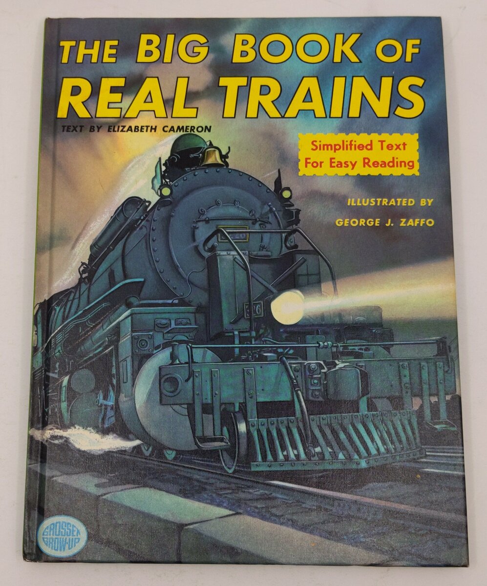 The Big Book of Real Trains Hardcover Book By Elizabeth Cameron EX