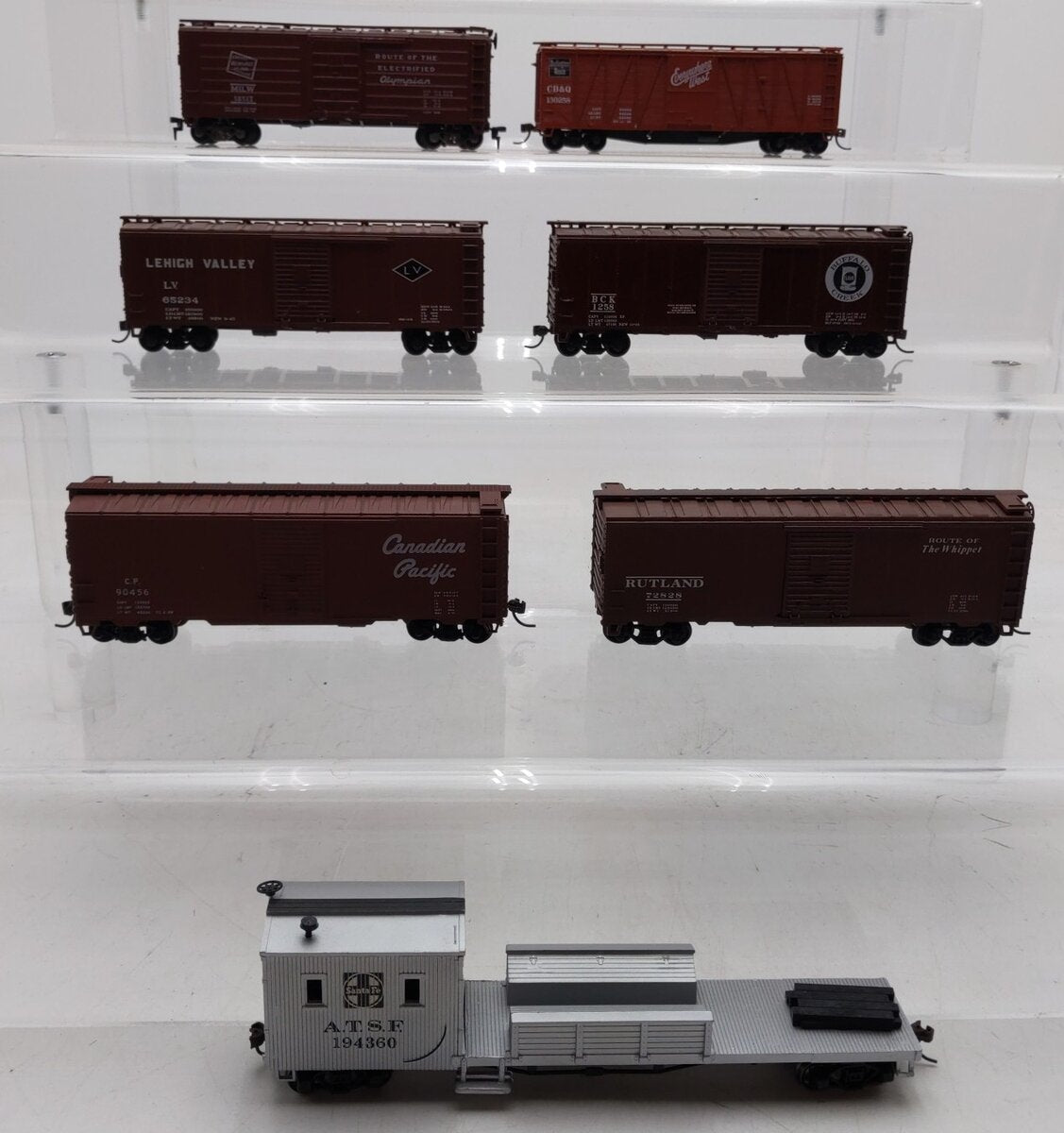 Athearn, Accurail, & Bachmann HO Assorted Freight Cars [7] VG