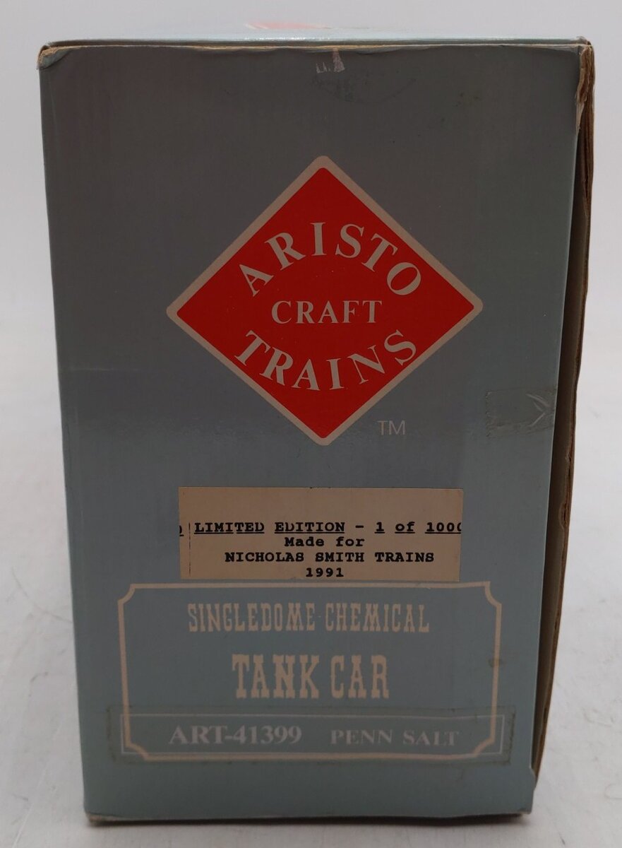 Aristo-Craft 41399 Penn Salt Single Dome Tank Car