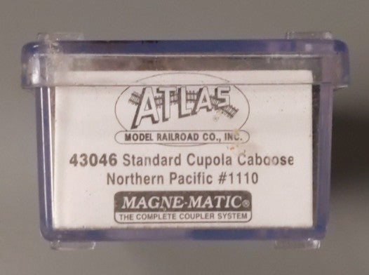 Atlas 43046 N Northern Pacific International Standard Cupola Caboose #1110