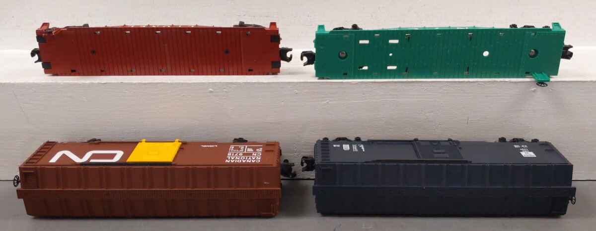 Lionel O Gauge Freight Cars: 9718, 16927, 6511, 1029 [4] VG