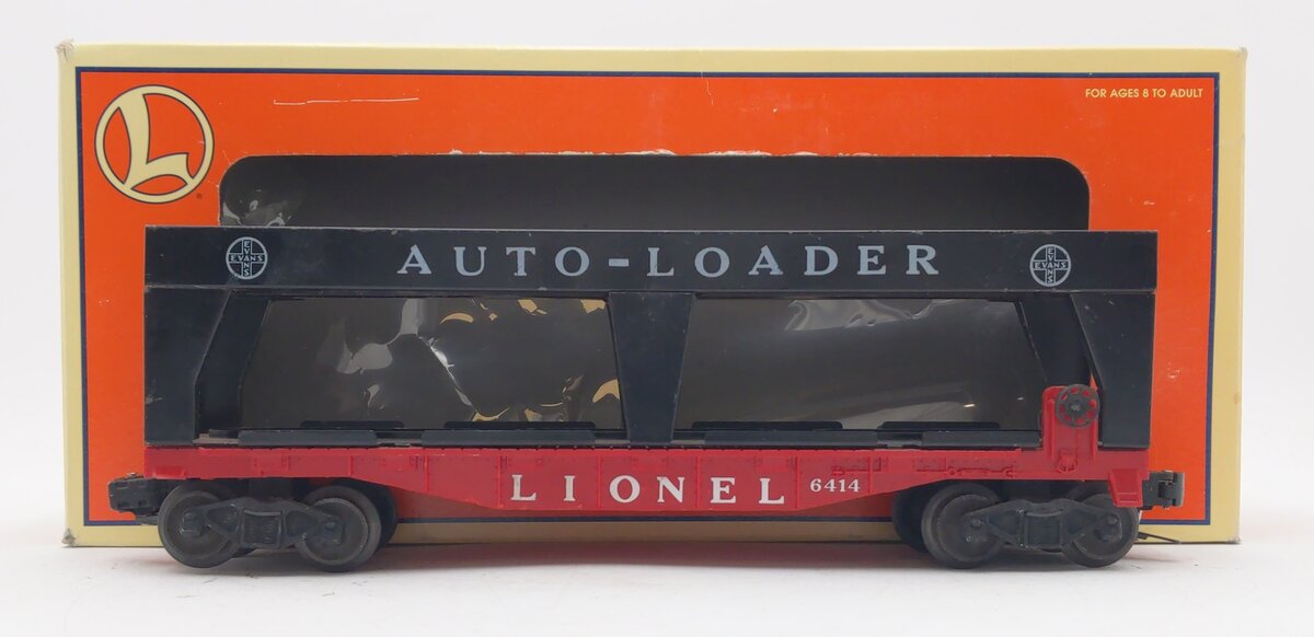 Lionel 6-19489 O Gauge NYC Evans 4-Car Auto Loader #500085 EX/Box