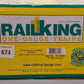 MTH 70-75056 G Scale Norfolk Southern "Veterans" Railking 4 Bay Hopper #76624
