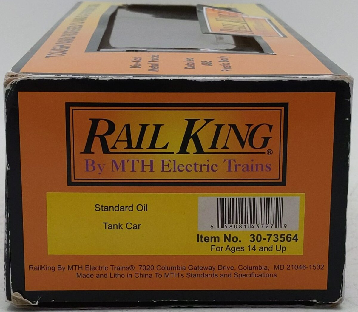 MTH 30-73564 O Standard Oil Tank Car #10326
