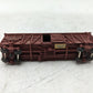 Pecos River Brass SK-R N Scale BRASS Santa Fe Stock Car (Painted) EX/Box