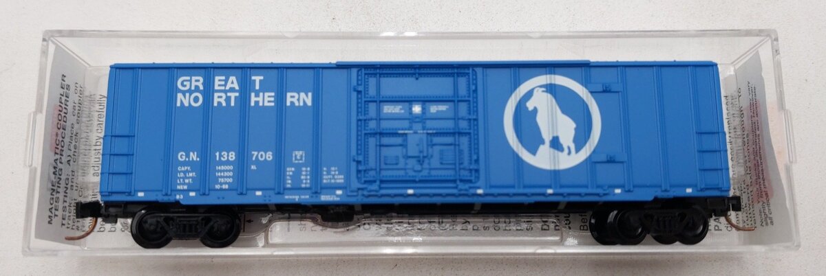 Micro-Trains 02700070 N Great Northern 50' Rib Side Boxcar #138706 LN/Box