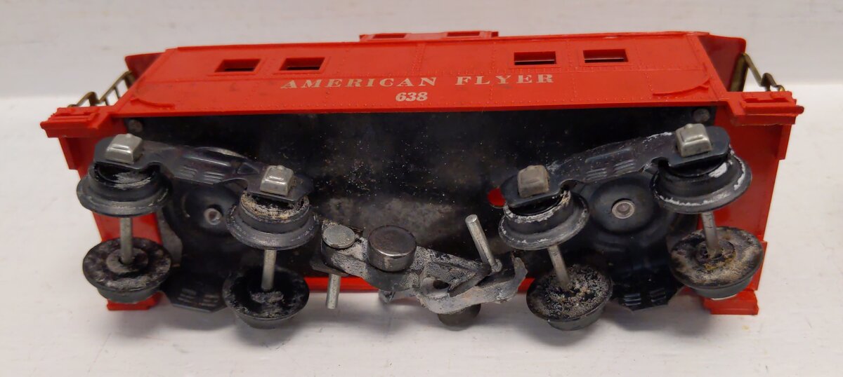 American Flyer 4904T Vintage S Pacific Freight Train, 290, 638, 639, 640 VG/Box