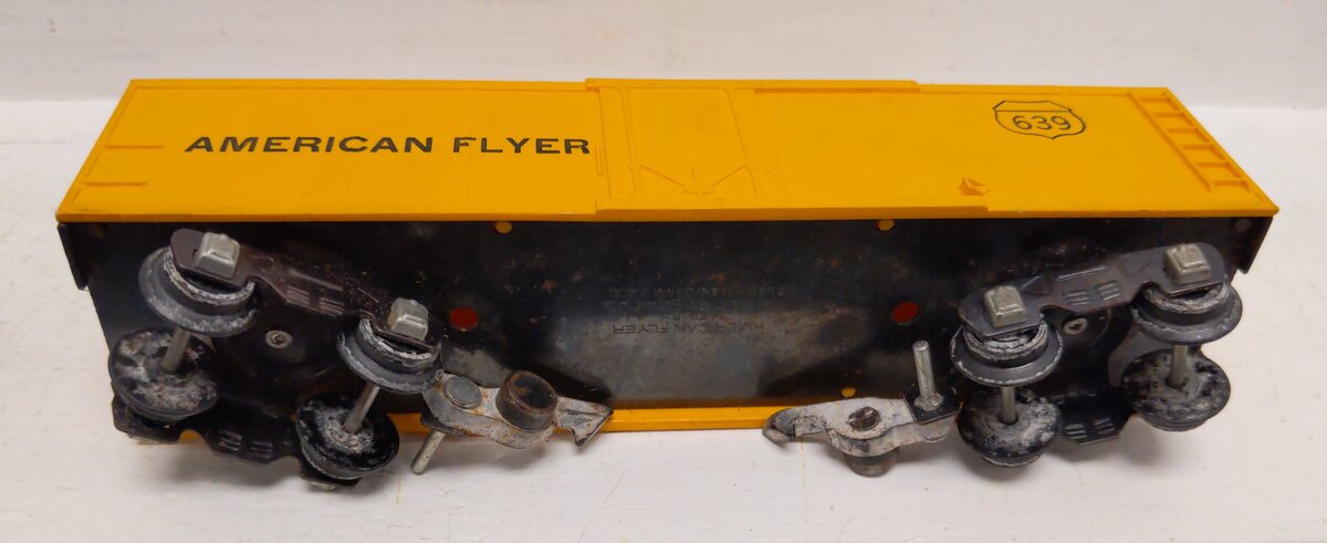 American Flyer 4904T Vintage S Pacific Freight Train, 290, 638, 639, 640 VG/Box