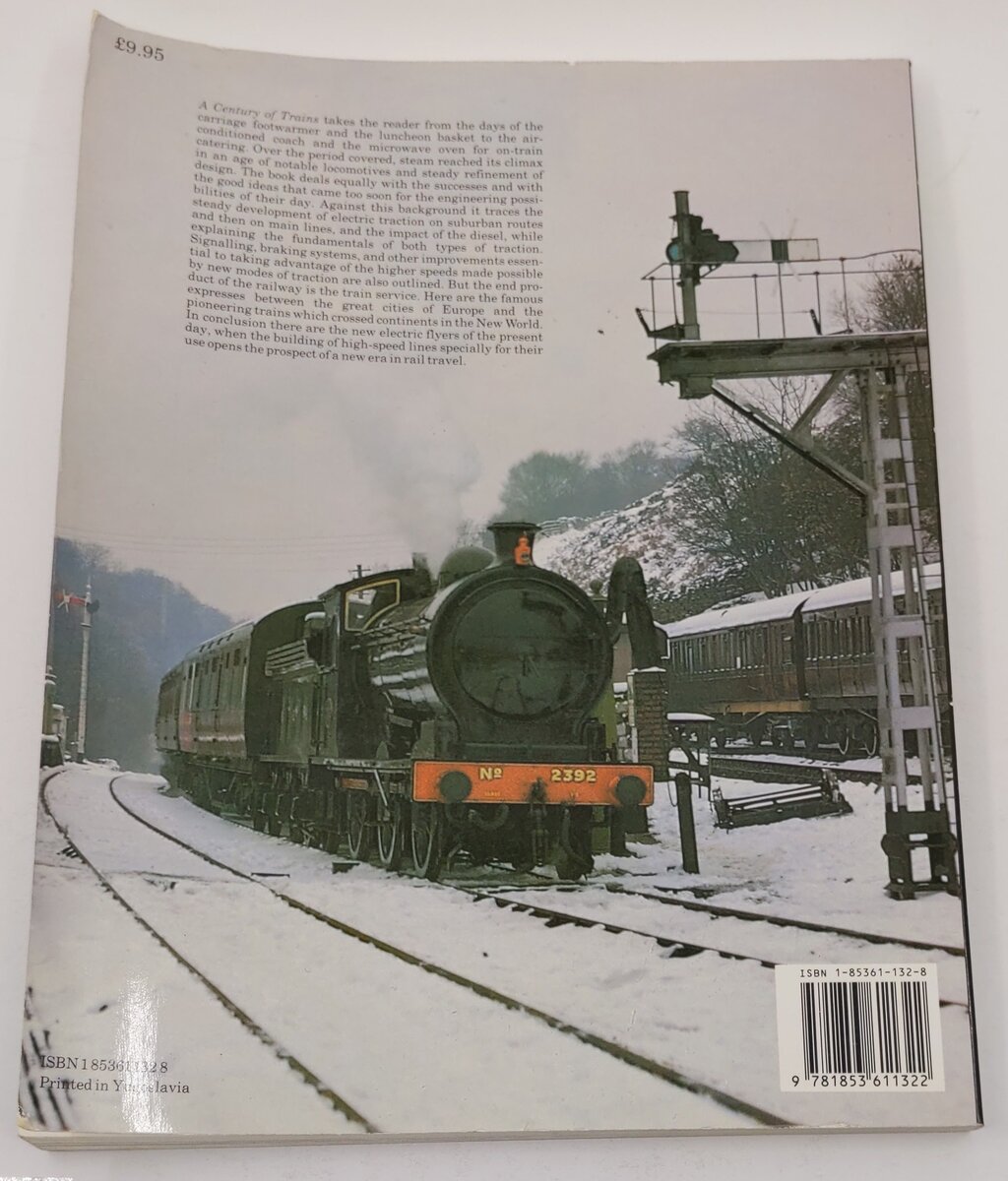 A Century of Trains Paperback Book By Basil. Cooper VG