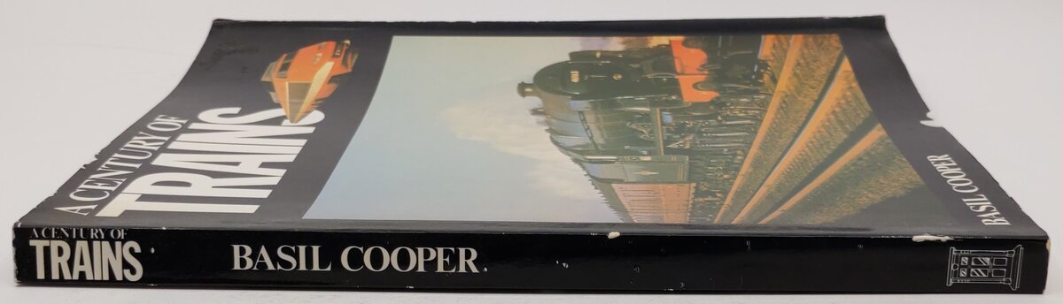 A Century of Trains Paperback Book By Basil. Cooper VG