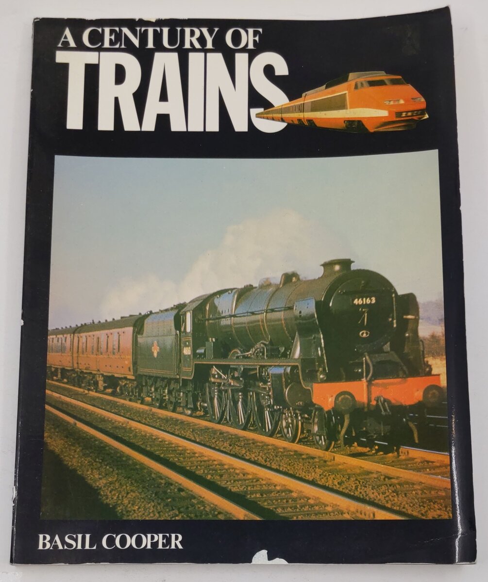 A Century of Trains Paperback Book By Basil. Cooper VG
