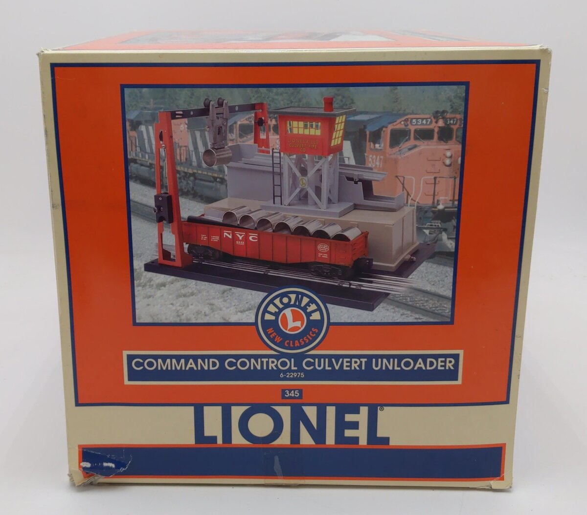 Lionel 6-22975 O Scale Culvert Unloader (Command Control) LN/Box