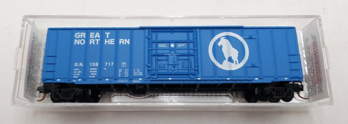 Micro-Trains 02700070 N Great Northern 50' Rib Side Boxcar #138717 LN/Box