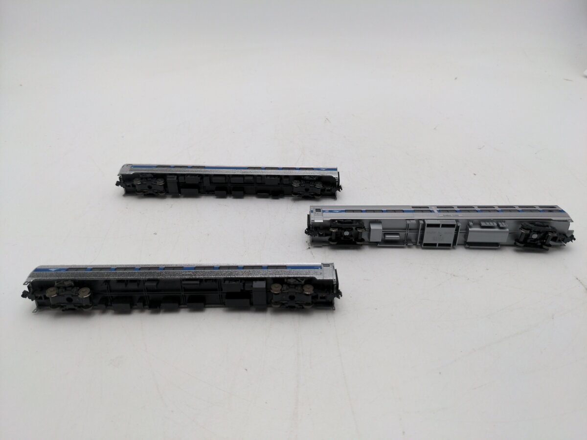 Kato 106-6285 N Scale Amtrak Passenger Train Set EX/Box
