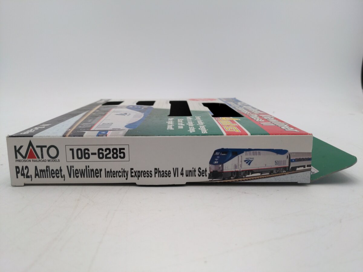 Kato 106-6285 N Scale Amtrak Passenger Train Set EX/Box